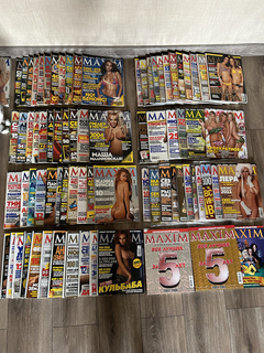 Коллекция журналов Maxim 2003-2011 г (80 выпусков)