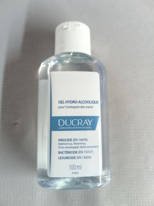 Антисептик для рук ducray gel hydro-alcoolique 100ml