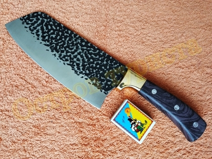 Топор нож кухонный Black Steel 30 см