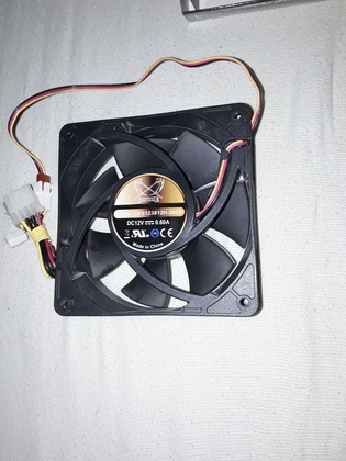 Вентилятор DFS123812H-3000 - DC12V - 0,60 A