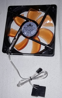 Вентилятор АV12025 12V-DC 0,25A -120 х 120 х 25 мм