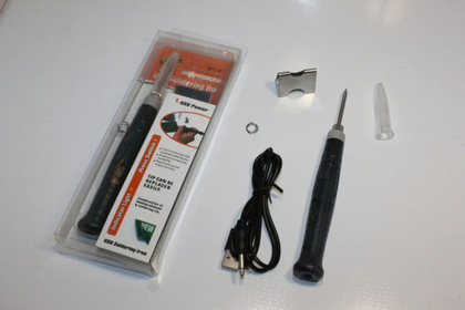 Паяльник USB 5V 8W працює від PowerBank,USB порта ноутбука,ПК