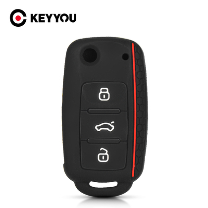 Силіконовий чохол для ключа Volkswagen KB04