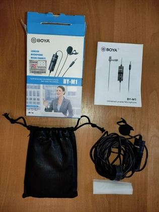 Петличний мікрофон Boya BY-M1