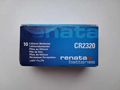 Батарейка СR2320 производства компании Renata