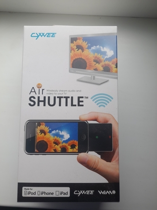 Пристрій CYWEE Air SHUTTLE, призначений для бездротової передачі аудіо та відео на телеві