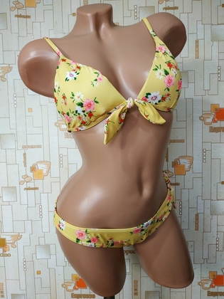 Купальник роздільний жовтий TOP SHOP p-p 38