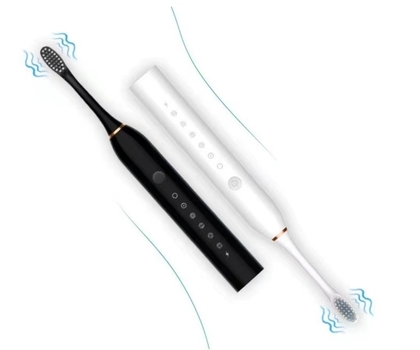 Електрична зубна щітка Sonic Toothbrush X-3 Pink + 3 насадки
