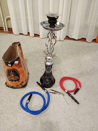 Кальян original oasis 52 см состояние хорошое цена 650 грн б/у