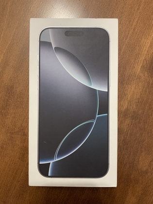 Коробка к IPhone 16 Pro Max White Titanium 256GB