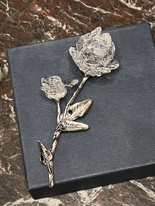 Італійська Квітка Carlucci Crystal Cristallo 24% у оригінальній вінтажній коробці