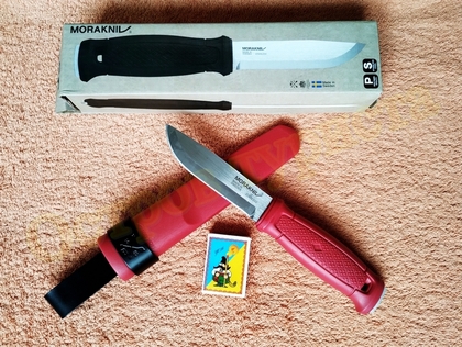 Ніж Morakniv Garberg Red з чохлом replica