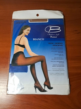  Колготы Бренда BIANCO 5 шт 20 ден 3 размер Италия