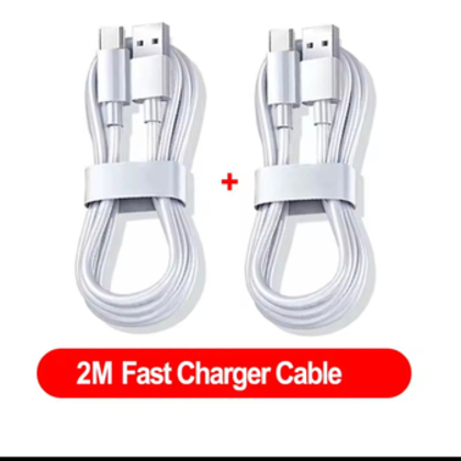 Кабель USB Type-C 10A Super Fast Charging Line для Xiaomi Huawei Honor Quick Chargе. 2шт.
