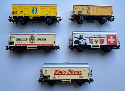 Вагончики Marklin HO (1:87)