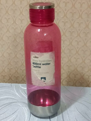 Розовая бутылка для воды Wiiko Stay Hydrated объем 800 мл.