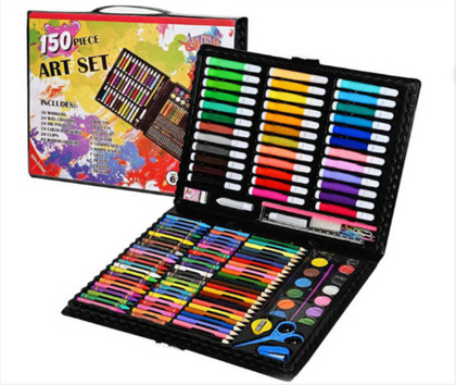 Великий набір Painting Set 150 предметів дитячий для малювання і творчості