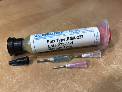 Набір Флюс -гель RMA-223 + голки дозатори + пробка