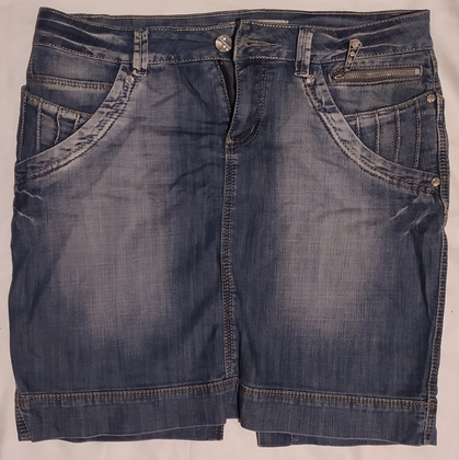 Джинсова спідниця бренда ZSY Jeans, розмір 32 (M)