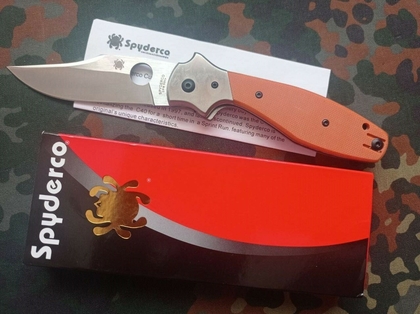 Туристичний складний ніж SPYDERCO SCHEMPP Bowie C190 22см