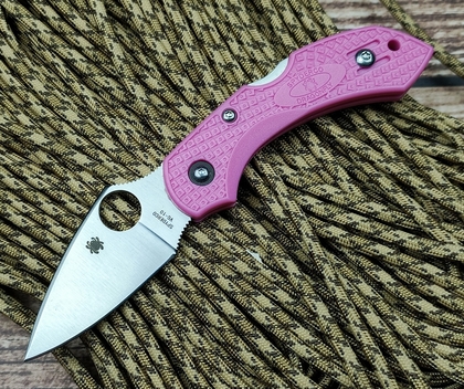 Ніж Spyderco Dragonfly pink barbie