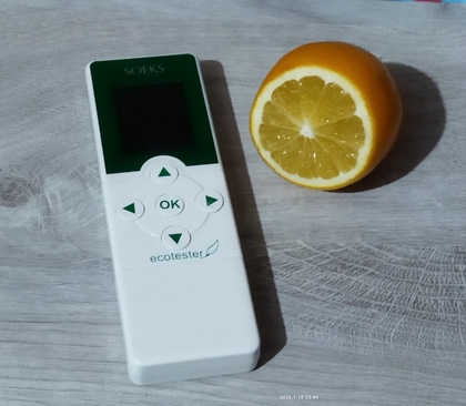 Замір продуктів харчування,води,на нітрати,та дозіметр