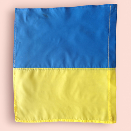 Флаг прапор Украины 40х35 см