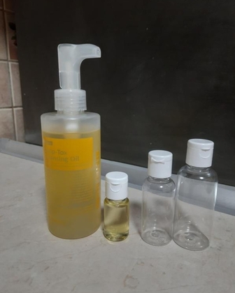 Вітамінна очищувальна гідрофільна олія medi-peel vegan vitamin deep tox cleansing oil 10 м