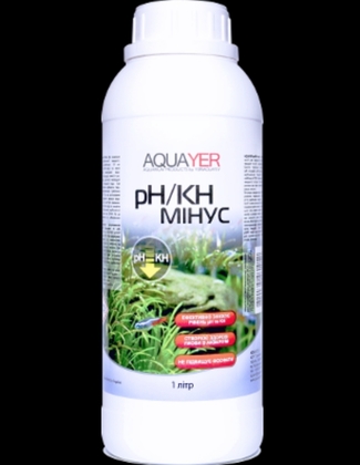 AQUAYER акваріумний кондиціонер для води pH/KH мінус 1 л