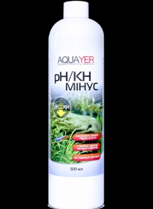 AQUAYER акваріумний кондиціонер для води pH/KH мінус 500 мл