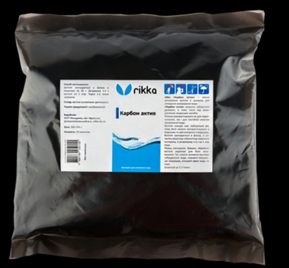 Rikka акваріумний засіб для води Карбон актив 200 г