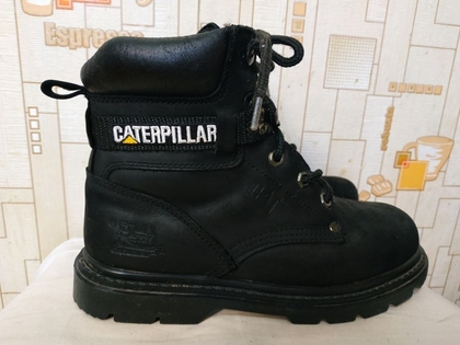 Демісезонні шкіряні підліткові ботинки CATERPILLAR p-p 37.5