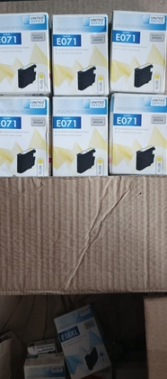 Картриджі United Office E071 Yellow для принтерів Epson. (6штук)