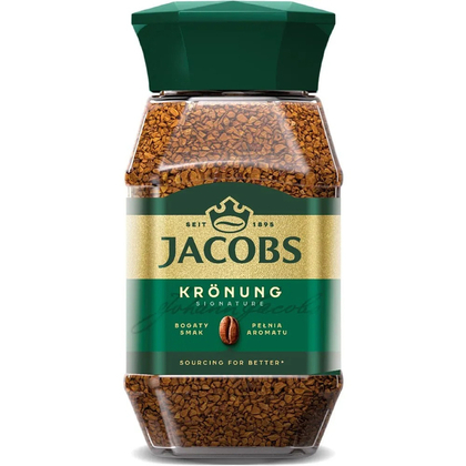 Кава розчинна закордон Jacobs KRONUNG 200 г