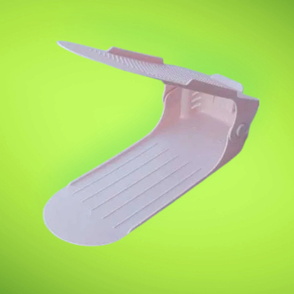 Двойная подставка для обуви Shoe Rack розовая