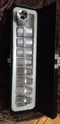 Набор головок TORX 1/2" х9