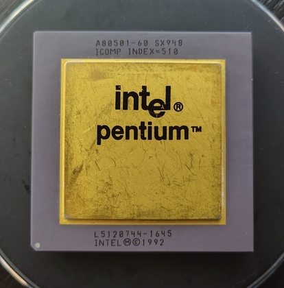 Процесор Intel Pentium P5 60Mhz Socket 4