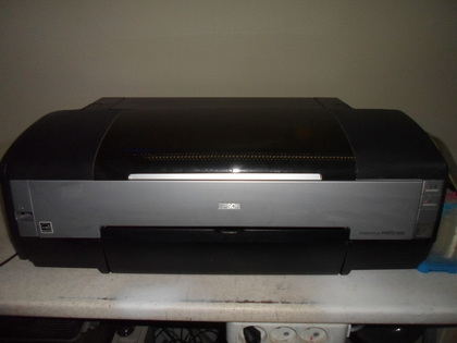Фотопринтер кольоровий широкоформатний А3+ Epson Stylus Photo 1410 із СНПЧ, друк CD