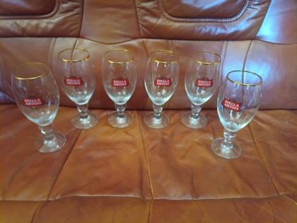 Набор бокалов для пива Stella Artois 0,5л Бельгия 6 шт