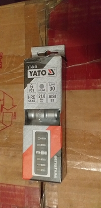 SPLINE 5 штук 3/8" L 30мм. с ключом 1/2"х3/8" М5. М6. М8. М10. М12.