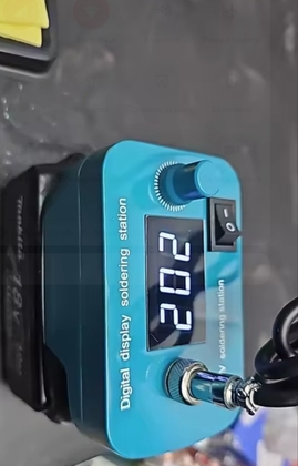 Паяльник на жалах Hakko t12 під акумулятори Makita