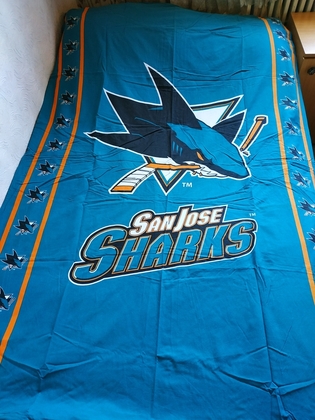 Півковдра полуторна. Пододеяльник NHL бязь 194 х 130 см