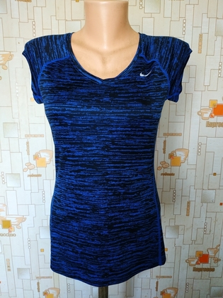 Футболка синя жіноча NIKE p-p XS