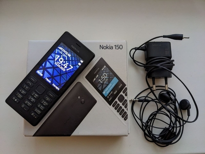 Мобильный телефон Nokia 150 rm-1190 dual sim black бу.
