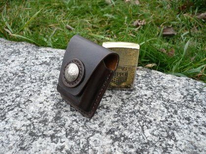 Кожаный чехол для зажигалки Zippo