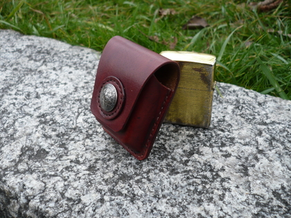 Кожаный чехол для зажигалки Zippo