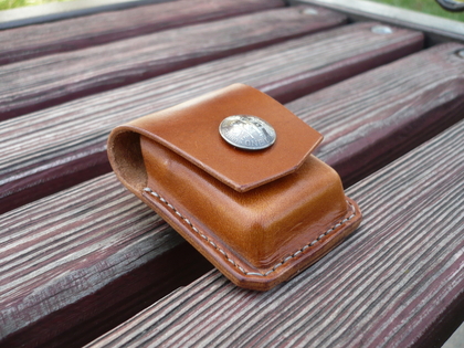 Кожаный чехол для зажигалки Zippo