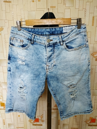 Шорти джинсові стрейчеві рвані DENIM Co Пакістан p-p 30