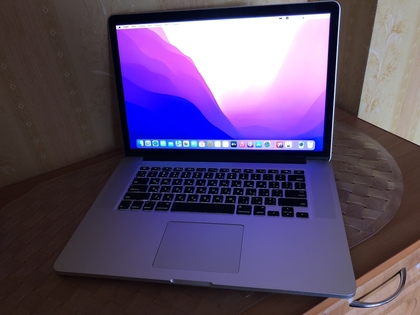 MacBook Pro Retina 15" A1398 2015 i7 2,8/16GB/ 512GB/R9 M370X/3 години