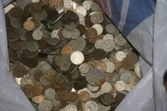 Монеты, мелочь ссср-9,800 кг.(не перебраны)
